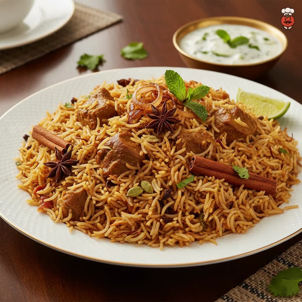 Authentic Akhni (Spiced Indian Rice with Chicken)