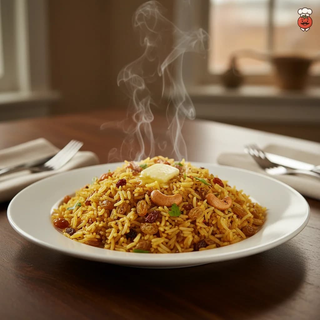 Burmese Buttered Rice (Htamin Htoke)