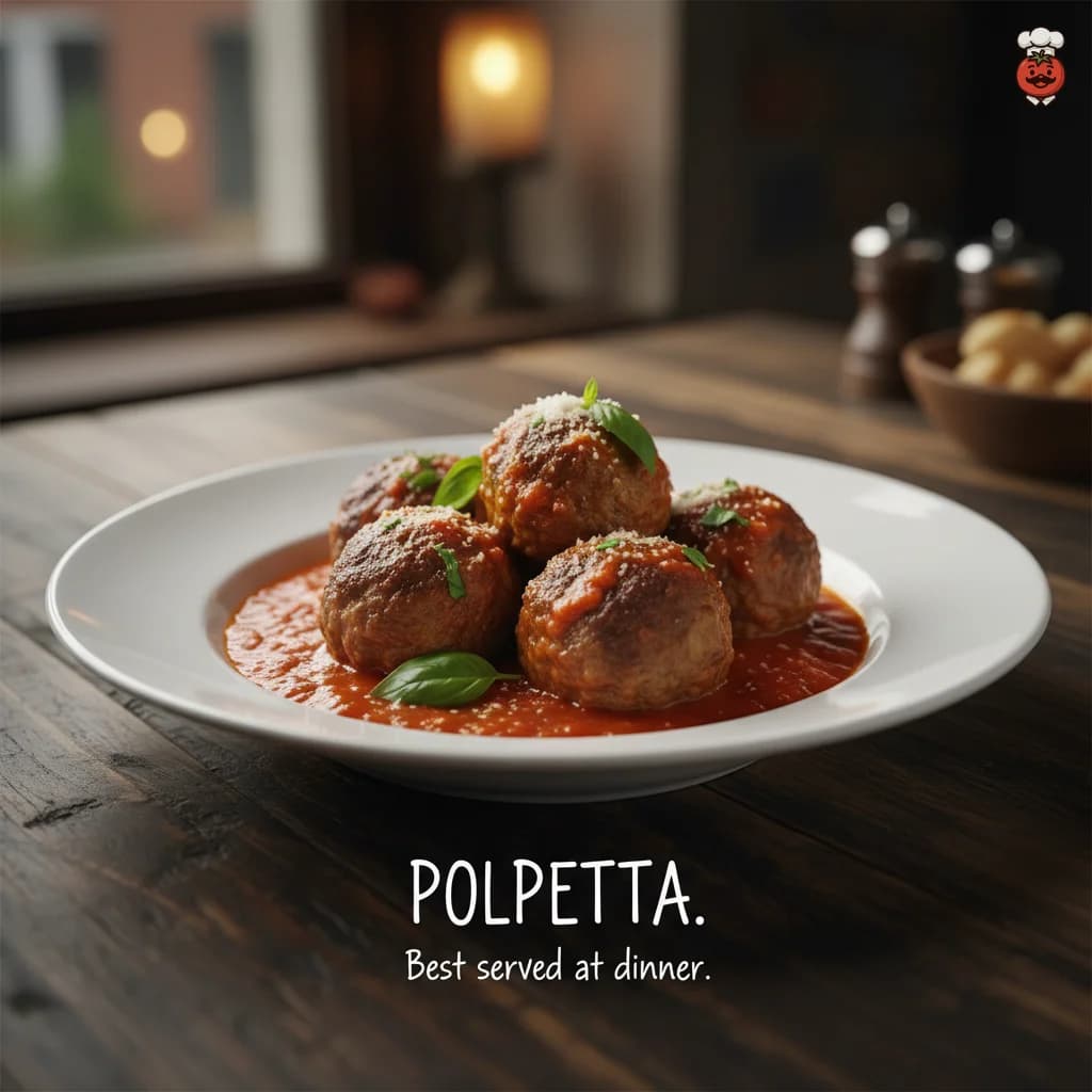 Classic Italian Polpette (Meatballs)